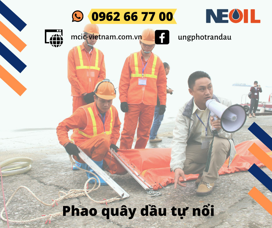 Phao quây dầu tự nổi - Công Ty CP Tư Vấn Đầu Tư Công Trình Hàng Hải Việt Nam